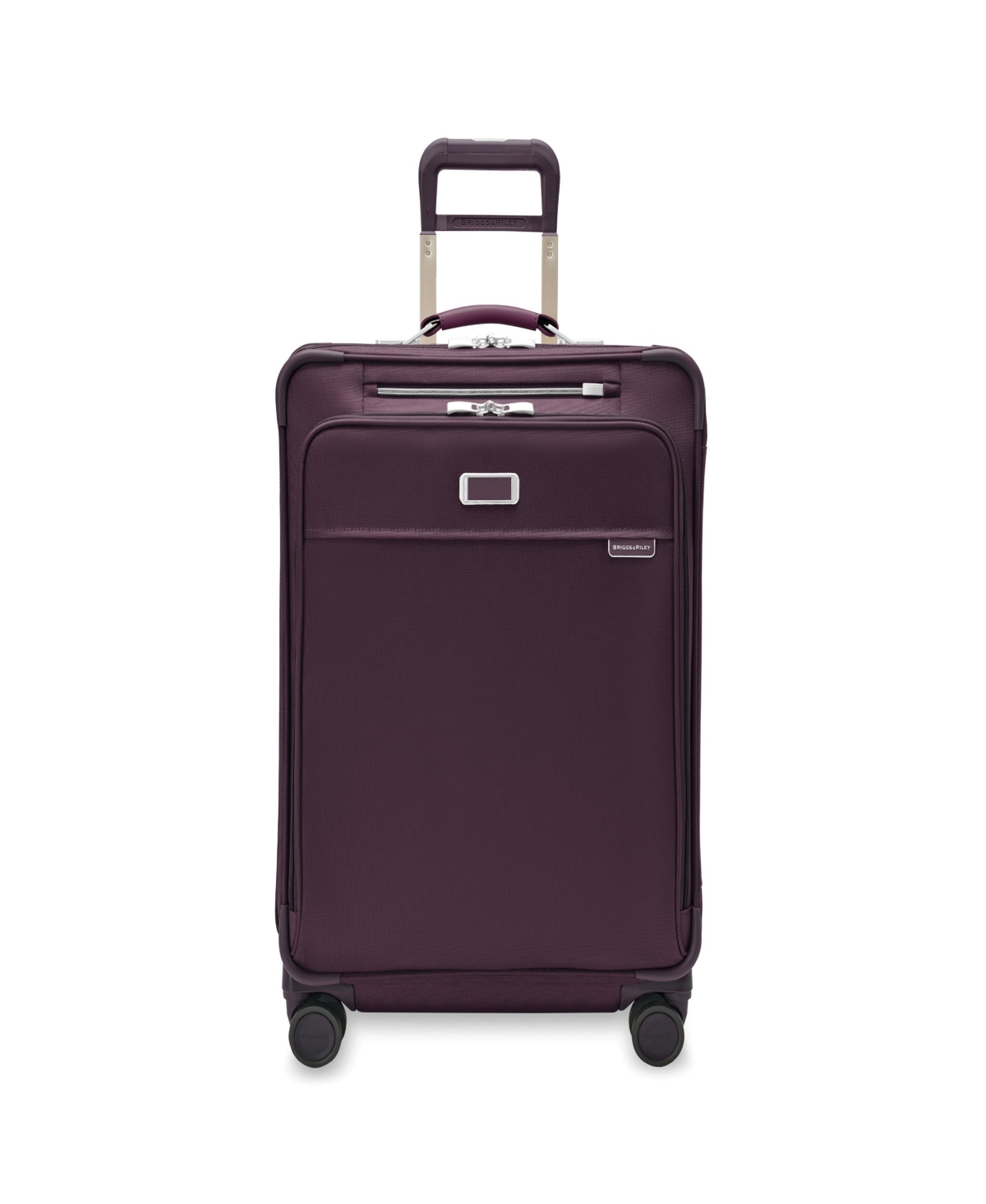 Briggs & Riley Baseline 22" Essential Carry-on Spinner In Plum
