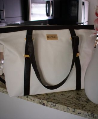 Anna XL Faux Leather Tote Weekender Travel Bag