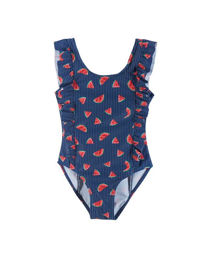 Andy & Evan Toddler Girls / Ruffled One Piece Swimsuit Macy's