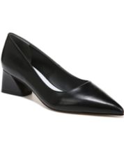 Macy's black suede pumps on sale