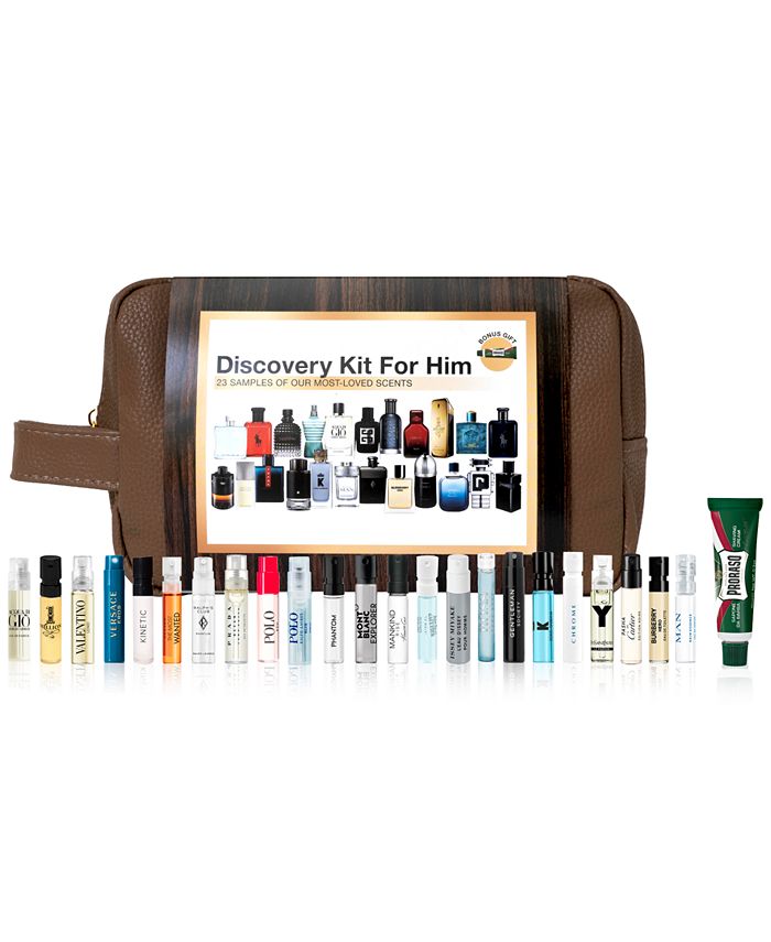 Created For Macy's 23-Pc. Fragrance Sampler Set For Him, Created for Macy's  - Macy's