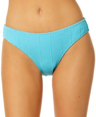 Salt + Cove - Juniors' Popcorn-Rib Hipster Bikini Bottoms