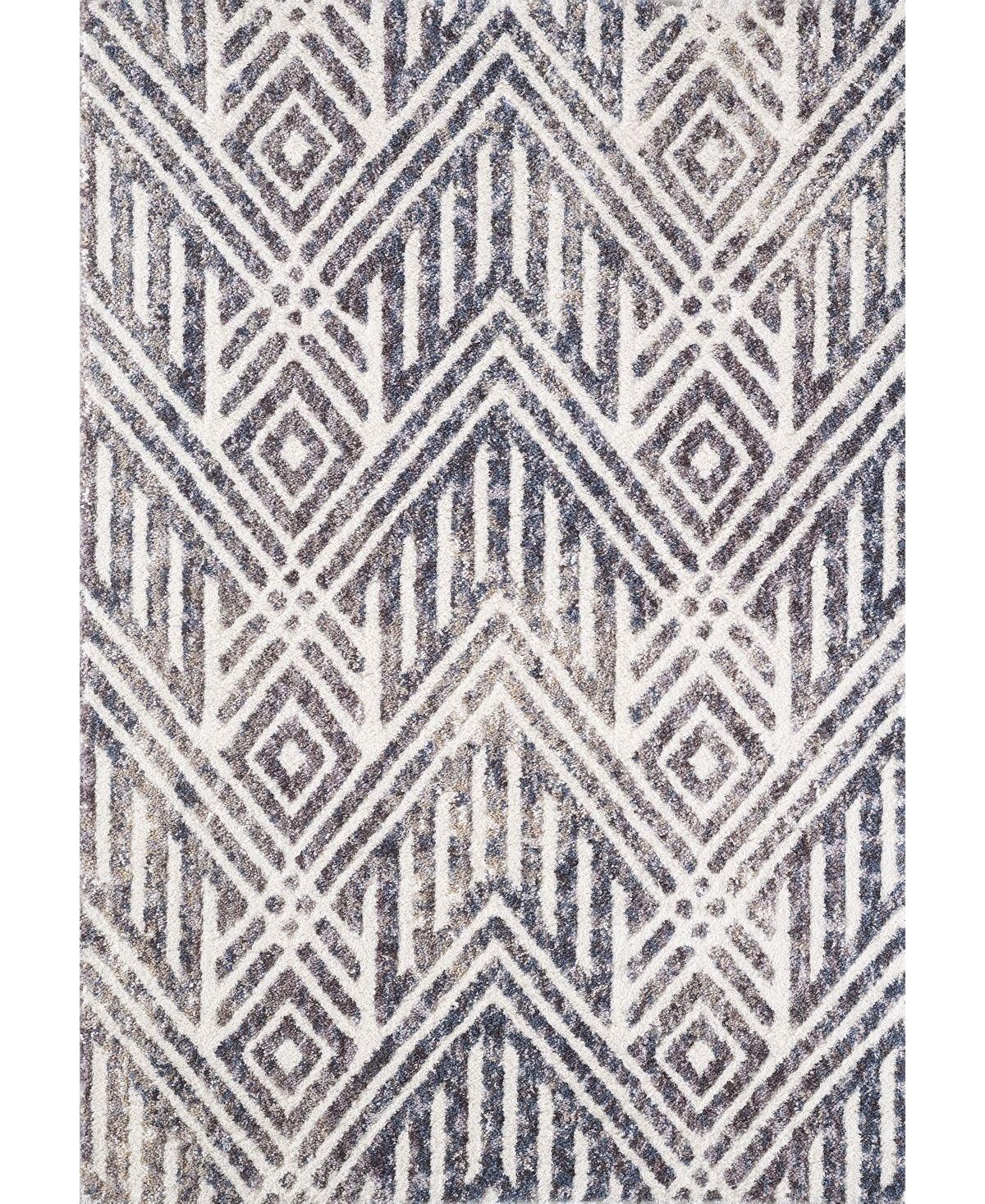 Kas Bungalow 2305 8'9in x 13' Area Rug - Gray, Ivory