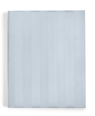 Charter Club 1.5" Stripe 550 Thread Count 100% Cotton 17" Fitted Sheet, Twin