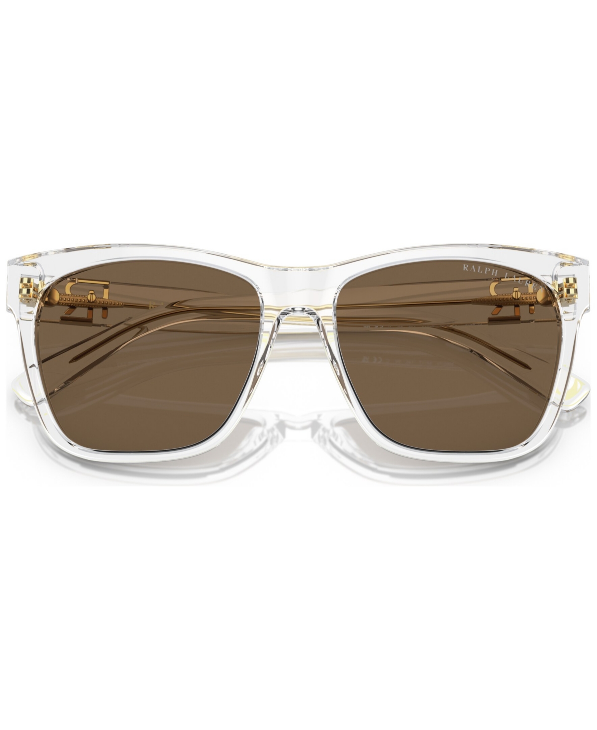 Shop Ralph Lauren Women's Sunglasses, The Ricky Ii In Crystal