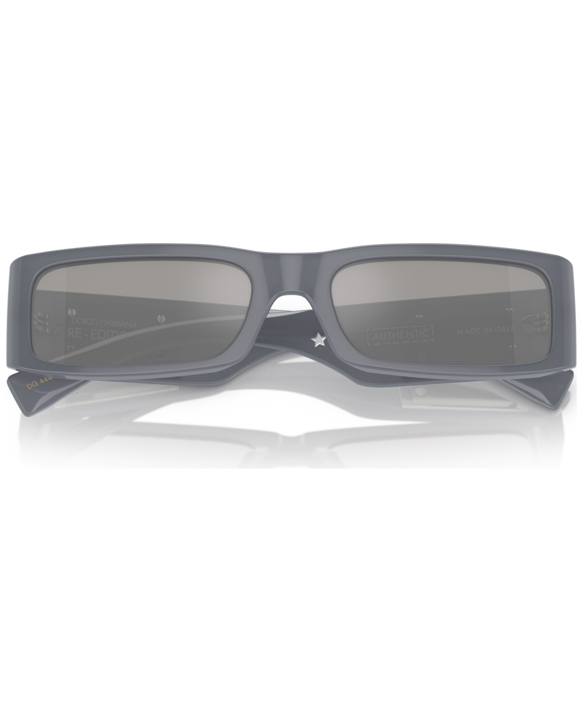 Shop Dolce & Gabbana Men's Sunglasses, Dg4444 Mirror In Gray