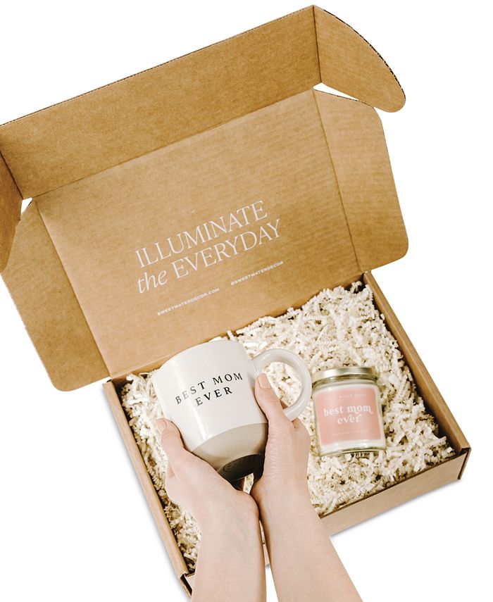 Sweet Water Decor Best Mom Ever Mug & Candle Gift Box - Macy's