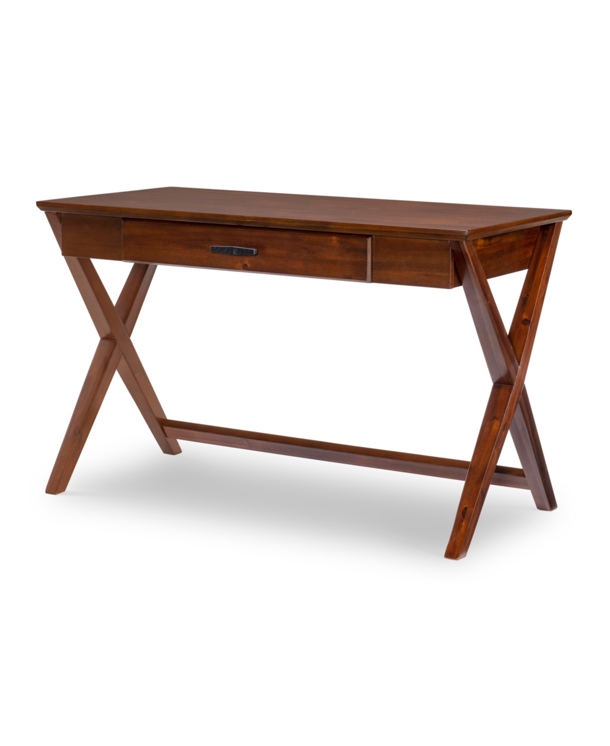 Home Furniture Outfitters Sawyer X Desk In Brown