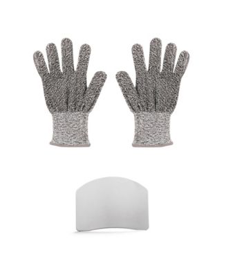 Cutlery Pro Safety Cutting Kit, Level-5 Mesh Safety Gloves (1-Pair