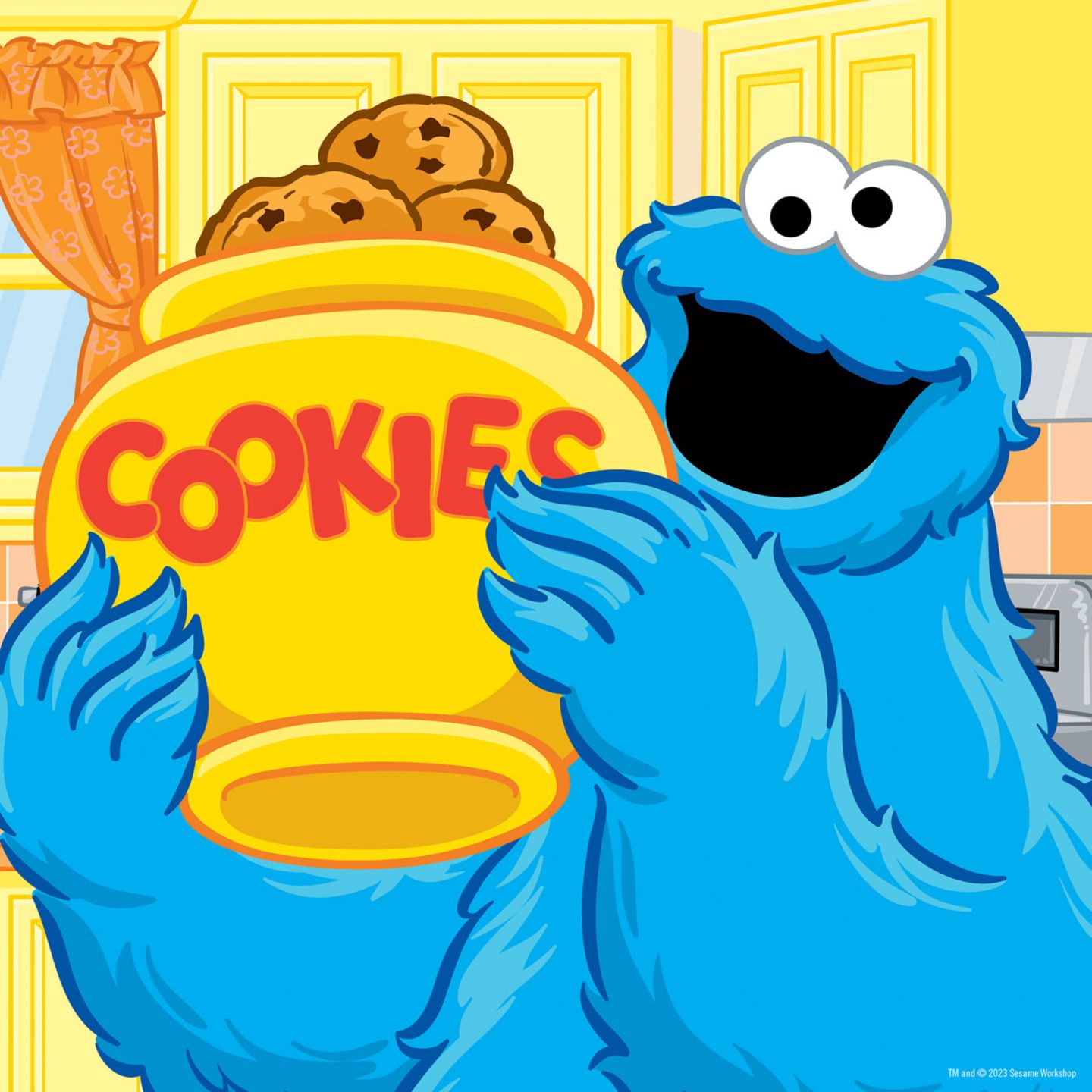 Детский пазл MasterPieces Puzzles Sesame Street Cookie Monster 25 Piece Puzzle, Ages 3+ — фото 2