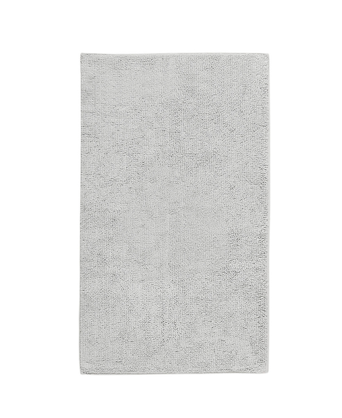 Beautyrest Plume 24" X 40" Feather Touch Reversible Bath Rug In Gray