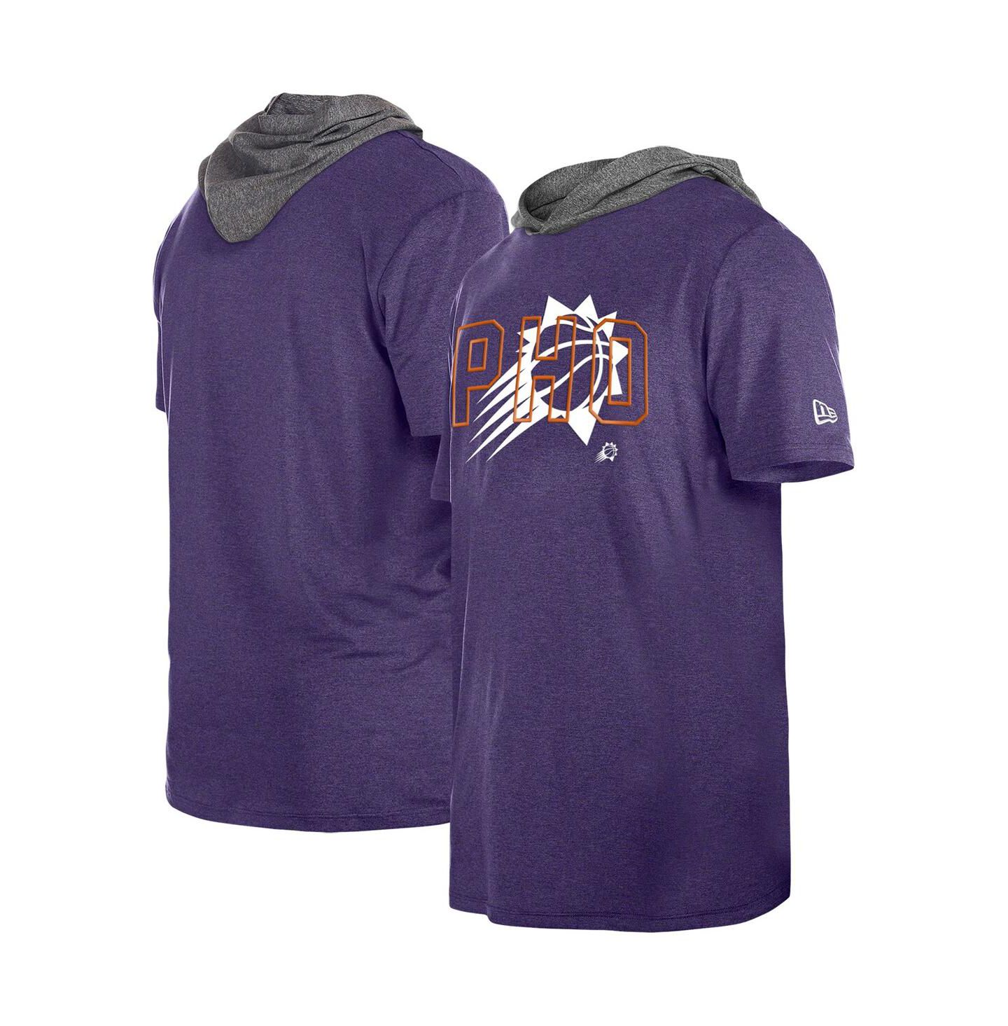 Мужское худи New Era Purple Phoenix Suns Active T-shirt — фото 1