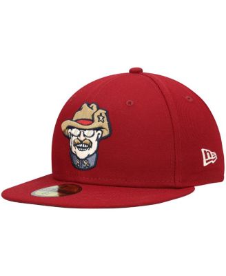 Men's Red Frisco RoughRiders Authentic Collection Team Alternate 59FIFTY Fitted Hat