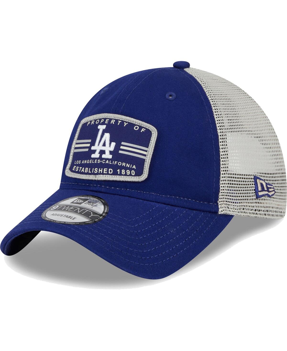 Men's New EraLos Angeles Dodgers Property Trucker 9Twenty Snapback Hat - Navy