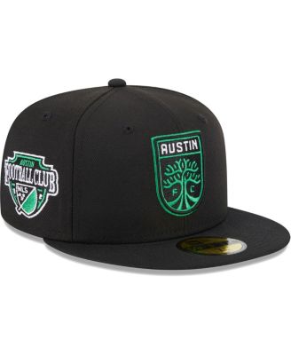 Men's Black Austin Fc Patch 59Fifty Fitted Hat