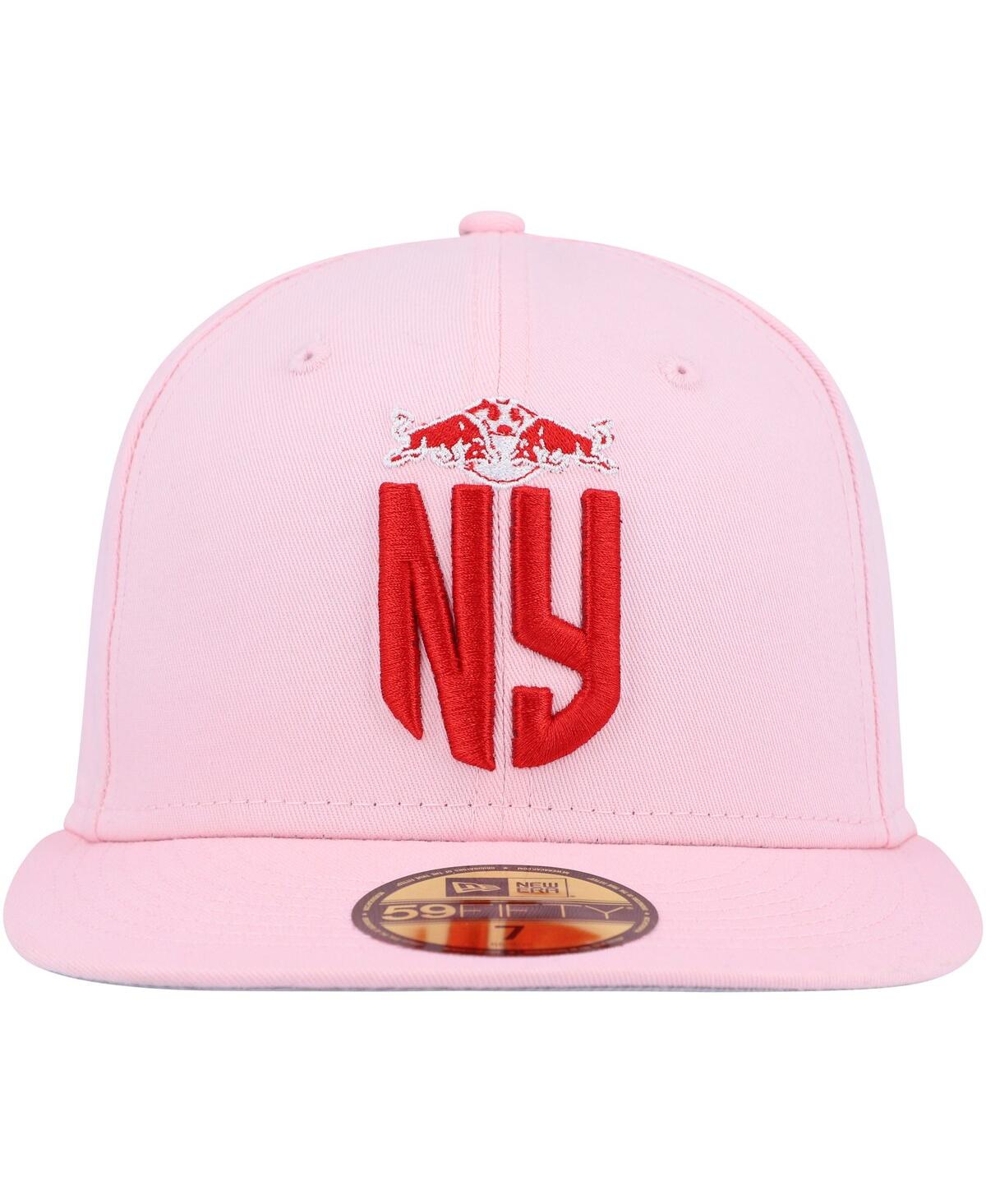 Men's New EraNew York Red Bulls Pastel Pack 59FIFTY Fitted Hat - Pink