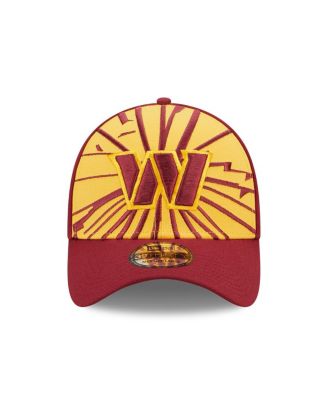 Men's Gold, Burgundy Washington Commanders Shattered 39THIRTY Flex Hat