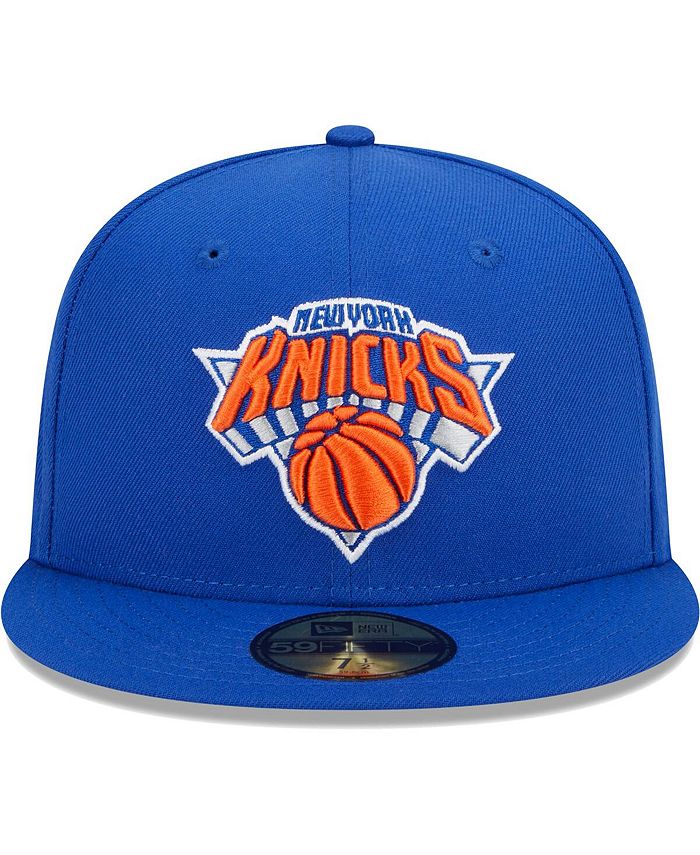 New Era Men's Blue New York Knicks Camo Undervisor Laurels 59Fifty Fitted Hat Macy's