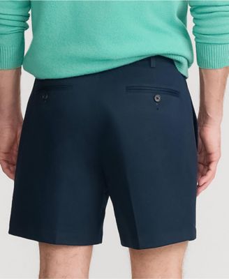 Men's No Iron 6" Plain Front Chino Short
