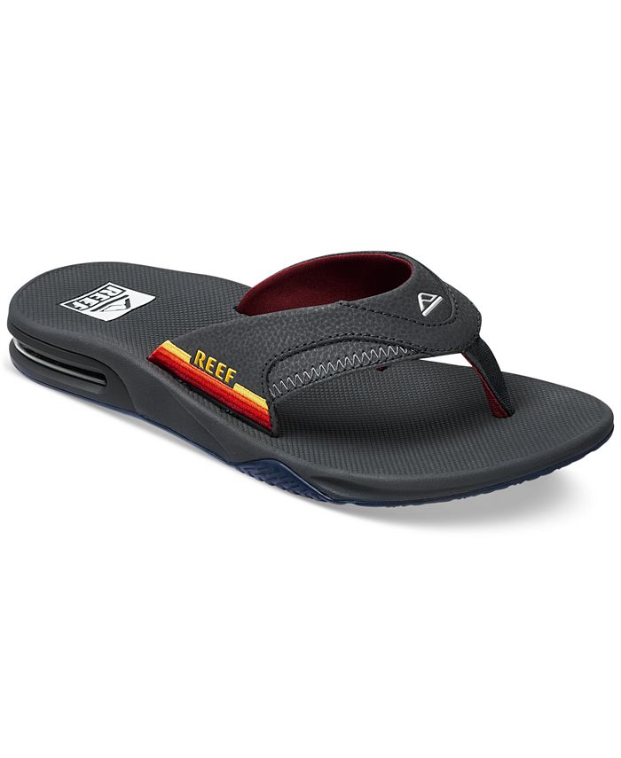 Macys reef flip flops womens discount