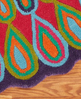 Valentin VLNTA-540 5' x 5' Round Area Rug