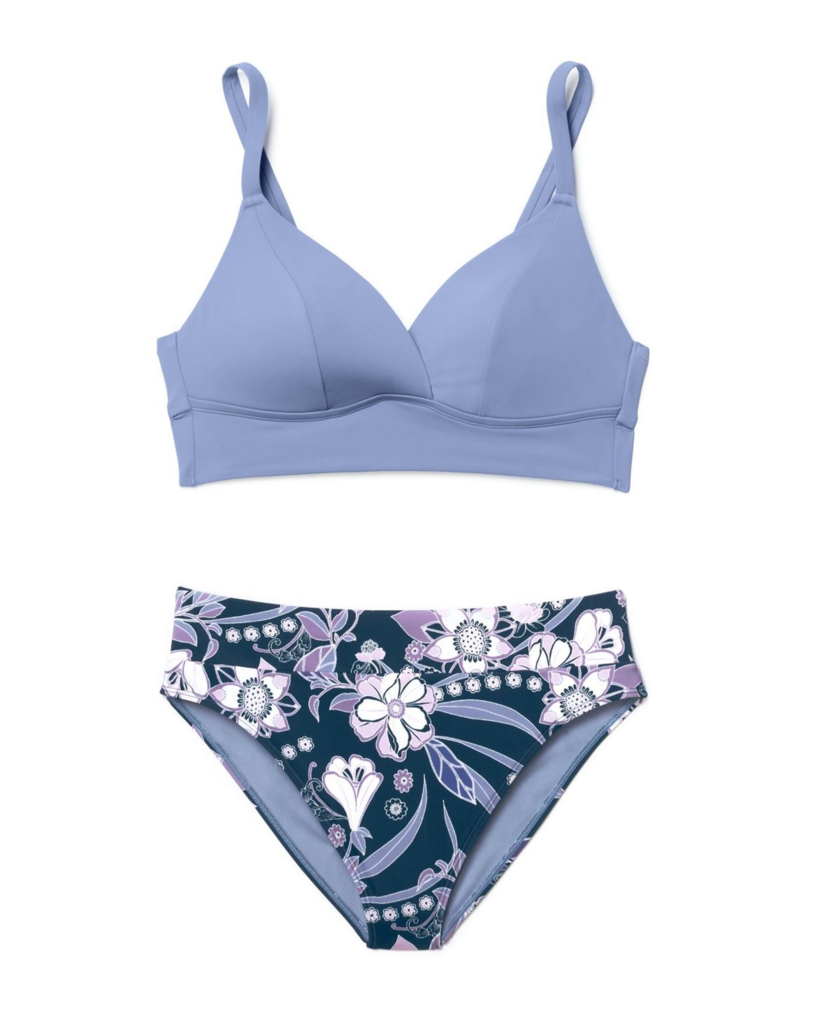 Adore Me Plus Size Nina Swimwear High-Waist Bikini Bottom