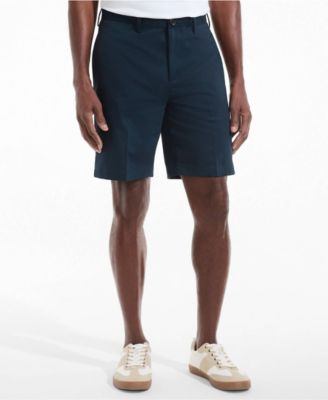 Men's No Iron 9" Plain Front Chino Short