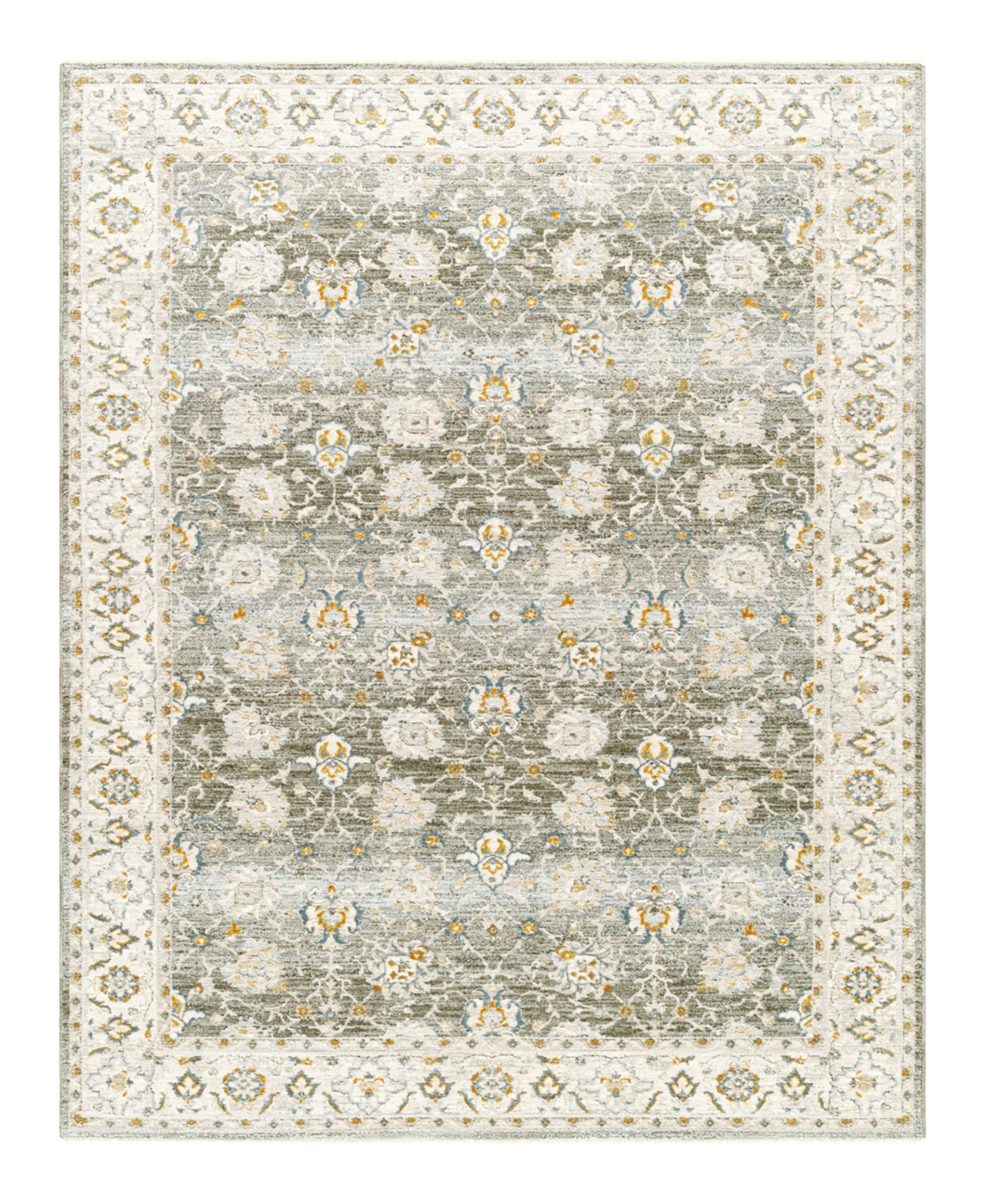 Surya Dresden Dre-2312 2'7" X 4' Area Rug In Olive