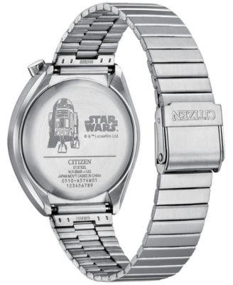 Men's Star Wars R2-D2 Stainless Steel Bracelet Watch 38mm