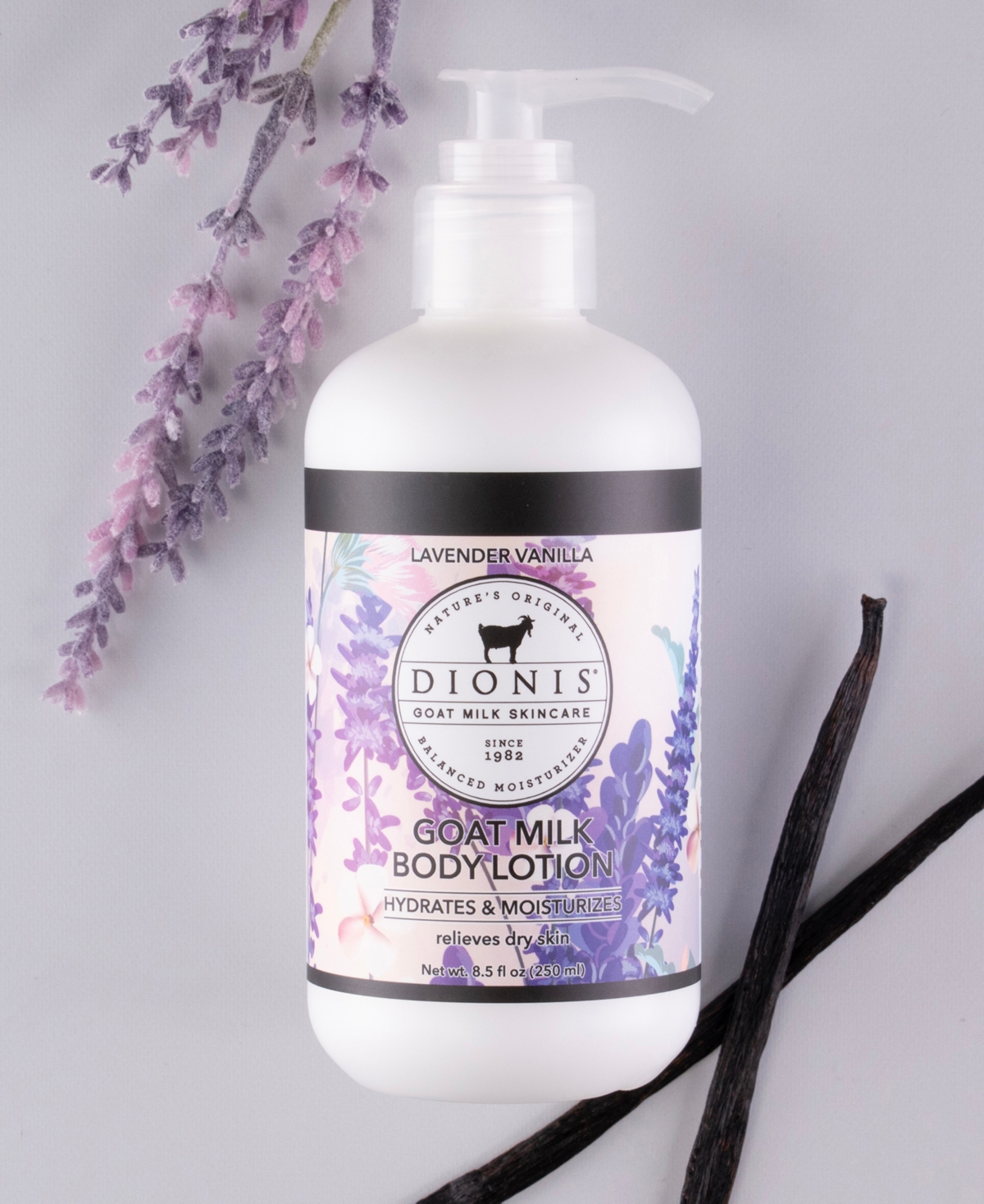 Shop Dionis Lavender Vanilla Goat Milk Body Lotion, 8.5 Fl Oz. In No Color