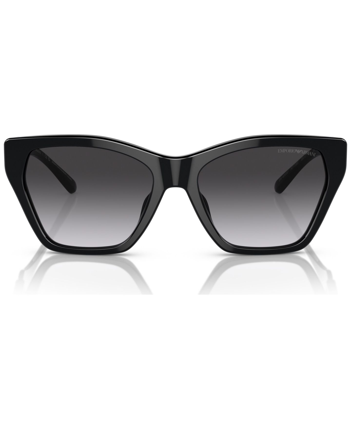 Женские солнцезащитные очки Emporio Armani Sunglasses, EA4203U, цвет: Блестящий чёрный — фото 2