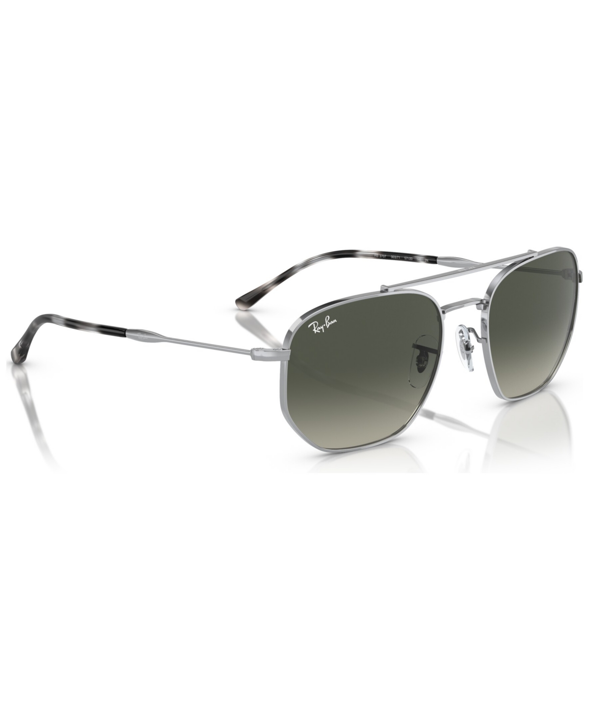 Ray-Ban Unisex Sunglasses, RB3707 - Silver-Tone