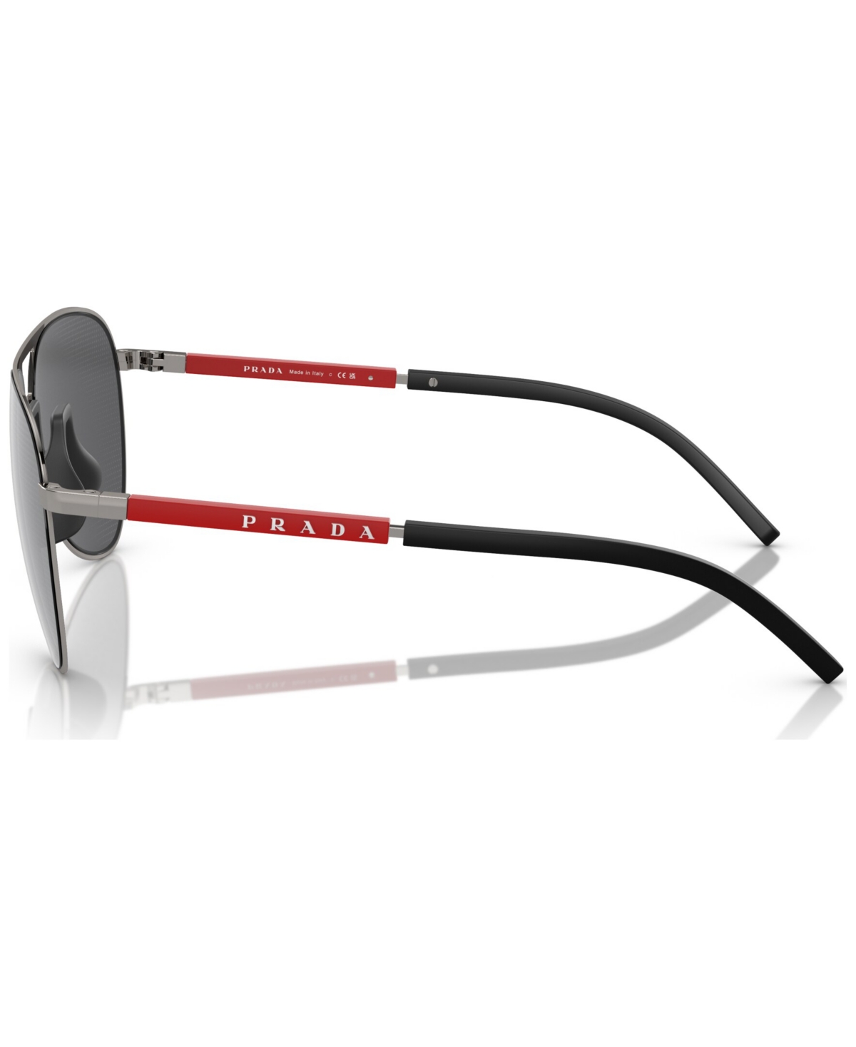 Shop Prada Men's Sunglasses, Ps 51xs In Gunmetal