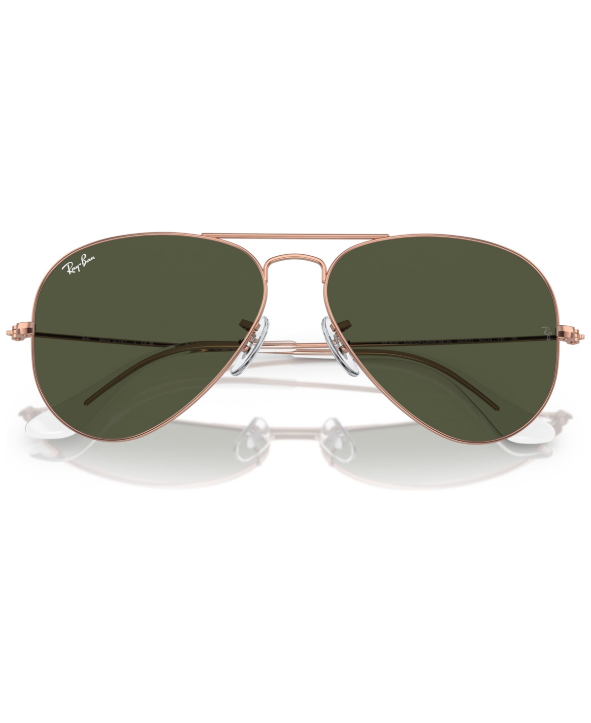 Ray-Ban Sunglasses, RB3025 Aviator Classic - Rose Gold-Tone