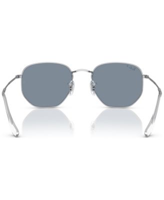 Unisex Geometric Polarized Metal  Sunglasses, RB3548N