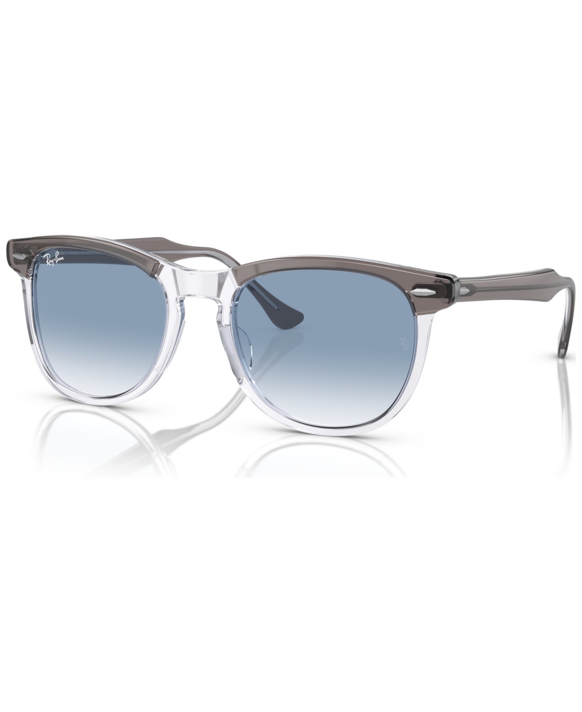 Ray Ban Ray-ban Unisex Sunglasses, Eagle Eye In Gray On Transparent