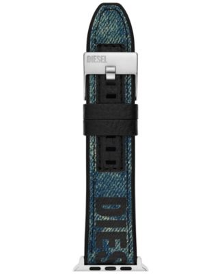 Diesel Men's Multicolor Leather Band For Apple Watch 42/44/45/49mm