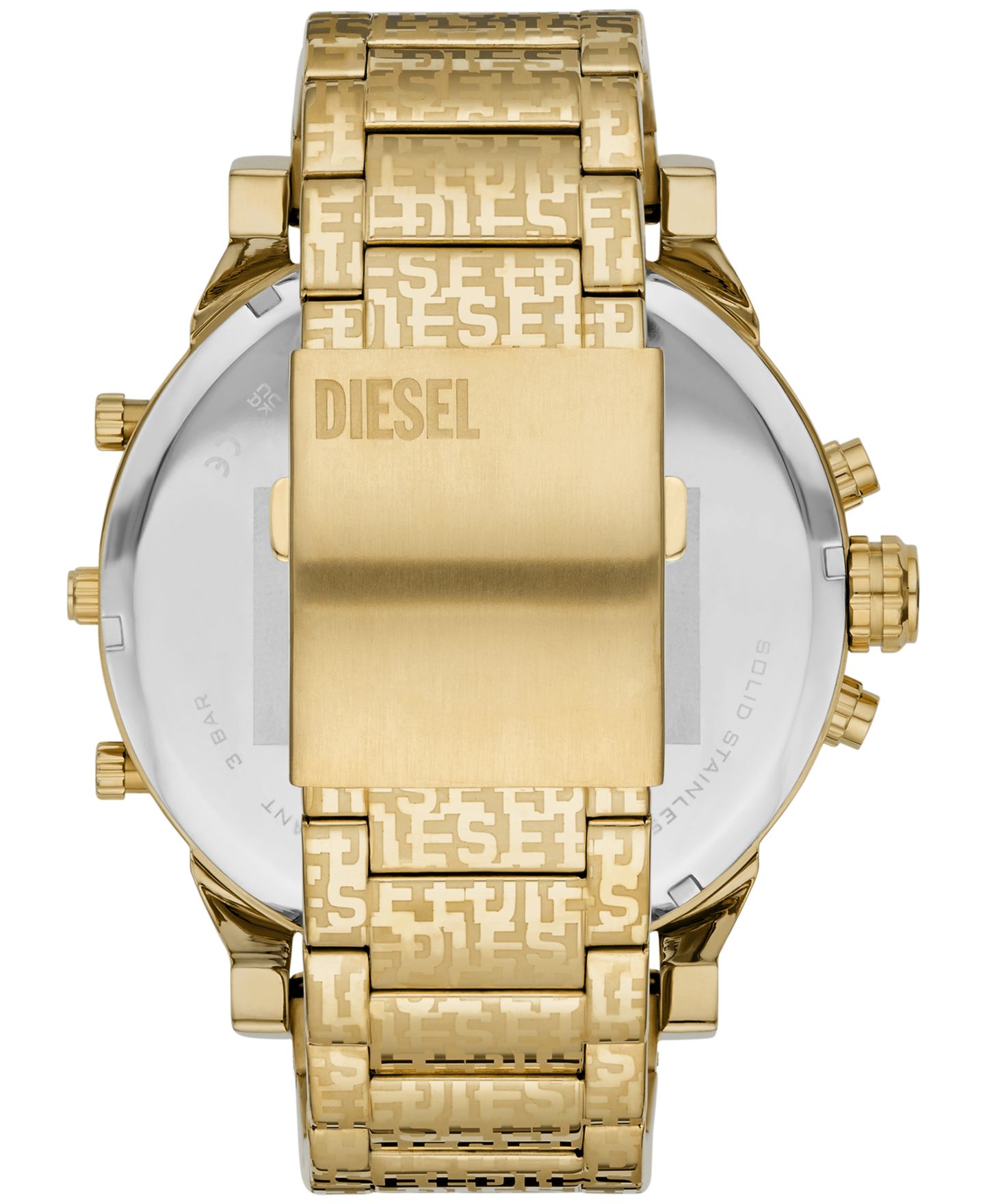 Мужские часы Diesel Mr. Daddy 2.0 Quartz Gold-Tone Stainless Steel Watch 57mm — фото 3