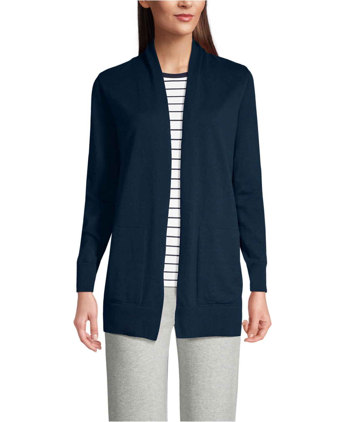 Lands end sweater online coat