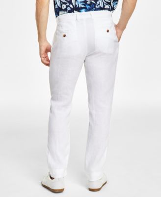 Men's 100% Linen Pants, Created for Macy's