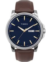 Timex x Brooks Brothers Gold Tone Marlin® Automatic 38mm Leather