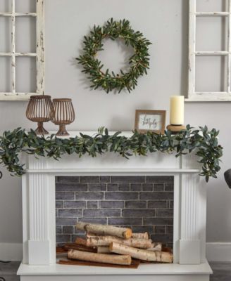 6.5’ Olive Artificial Garland