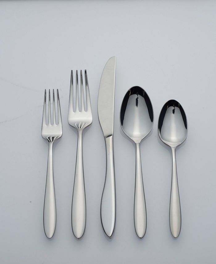 Oneida Mooncrest 65 Piece Everyday Flatware Set, Service For 12 Macy's