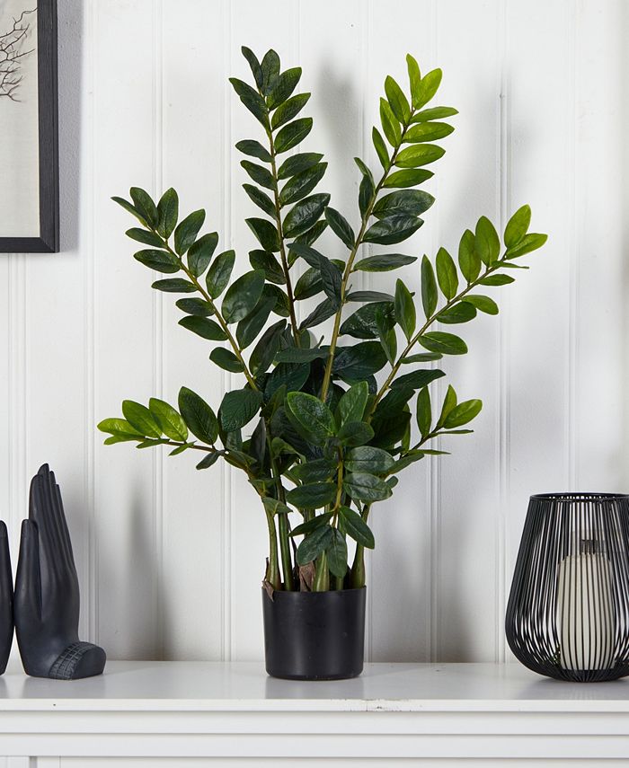 Nearly Natural 3’ Zamioculcas Artificial Plant Macy's