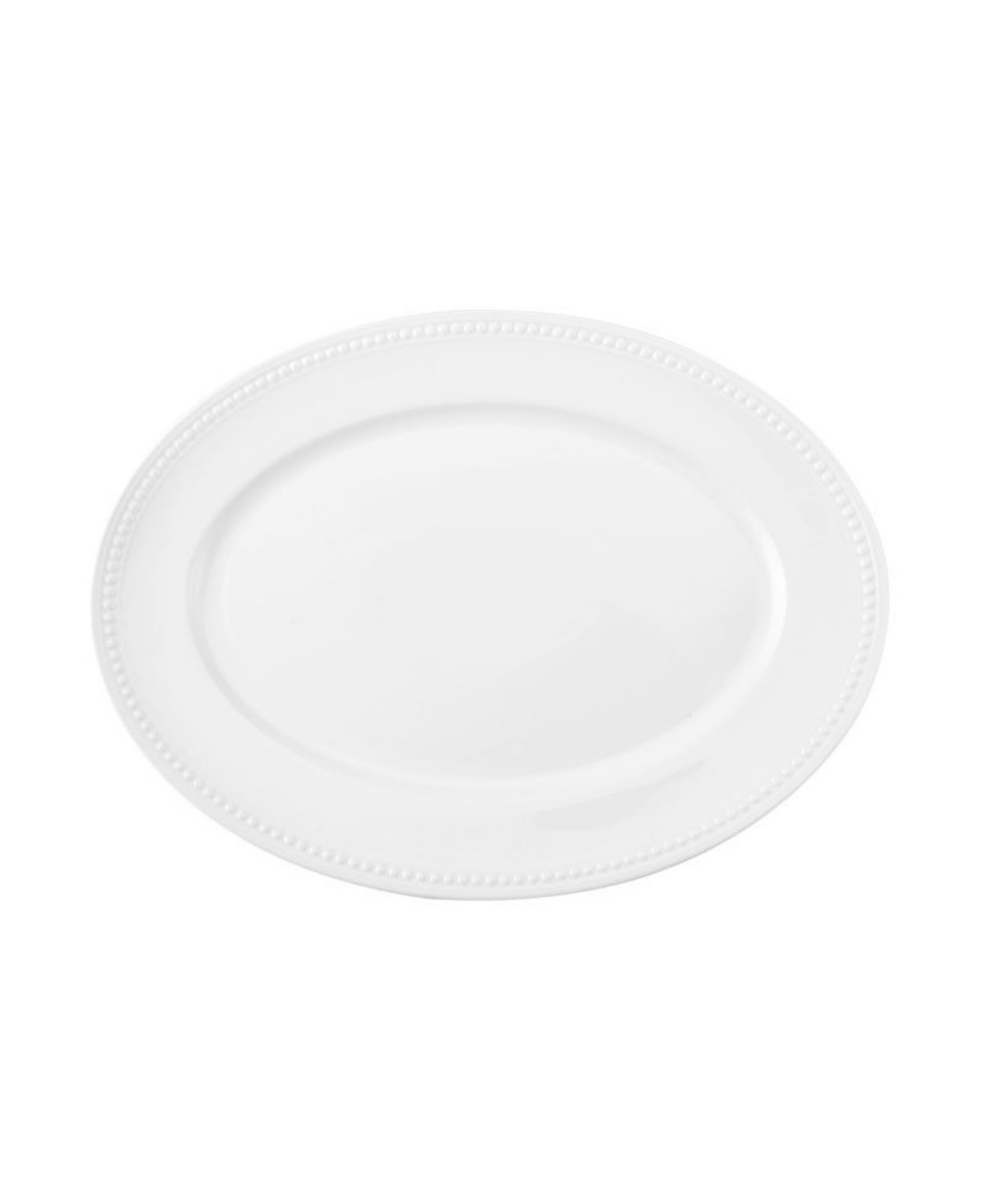 Fitz and Floyd Everydayware Beaded Bowl and Platter Serve Set