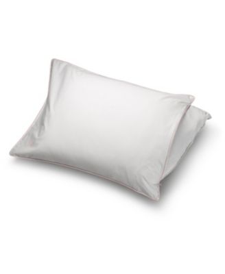 White Goose Down Soft Density Stomach Sleeper 2-Pack Pillows, King