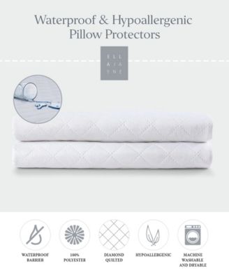 Water Resistant 2-Pack Pillow Protectors Set, King