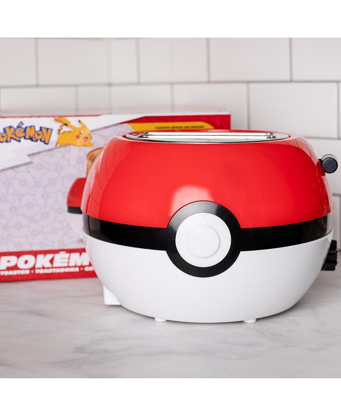 Uncanny Brands Pokemon Pokeball Halo Toaster - Toasts a Pokeball On ...