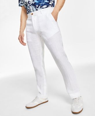 Men's 100% Linen Pants, Created for Macy's