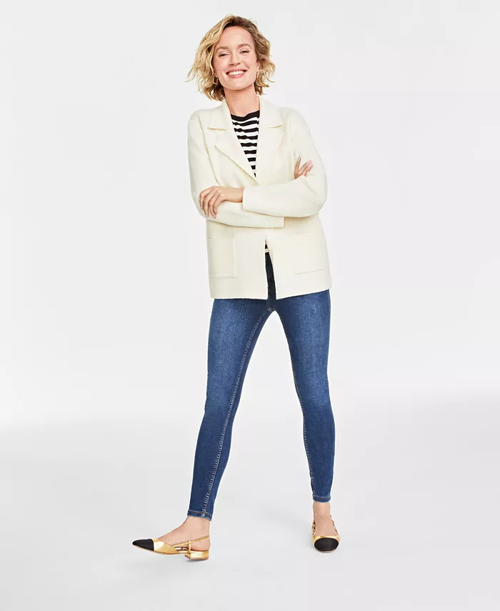 Women's Sweater Blazer - thumbnail 7